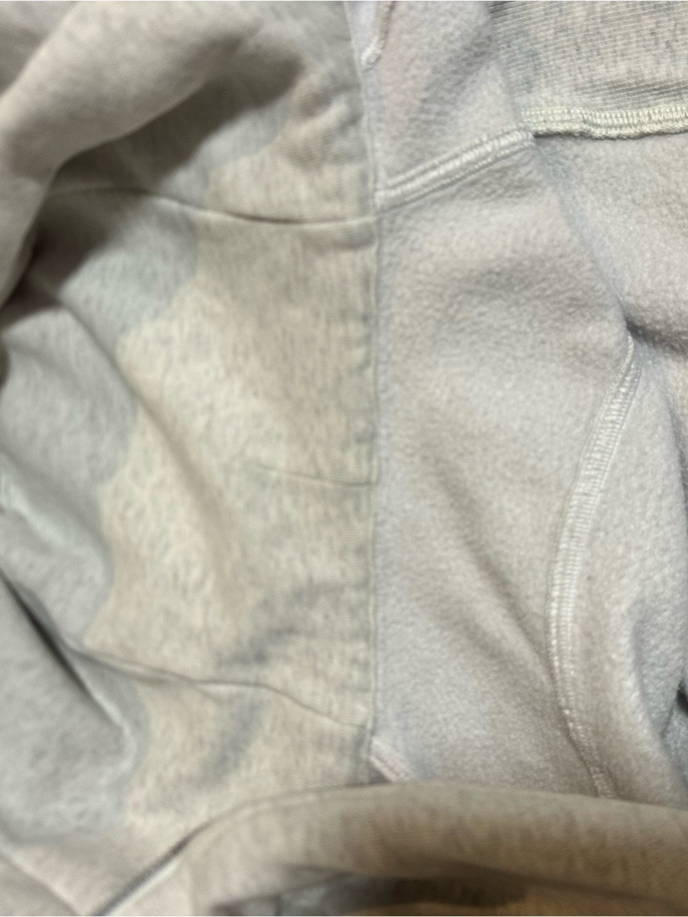 lululemon athletica Heather Light Gray Full-Zip Scuba Utility Jacket - Picture 12 of 16
